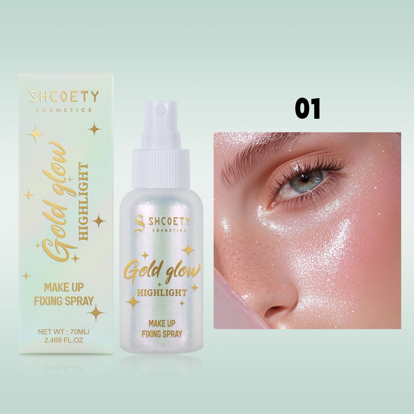 1pcs makeup highlight spray body painting daily use stage plays