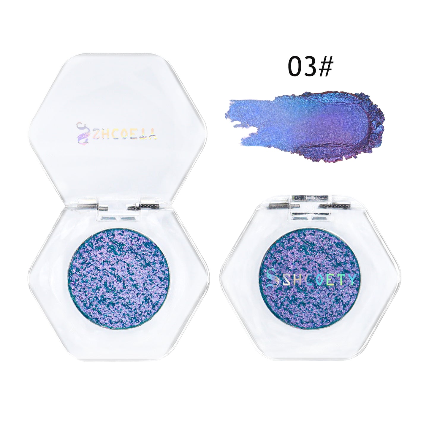 Velvety-soft formula ensures easy blending without fallout, delivering a refined and polished look.