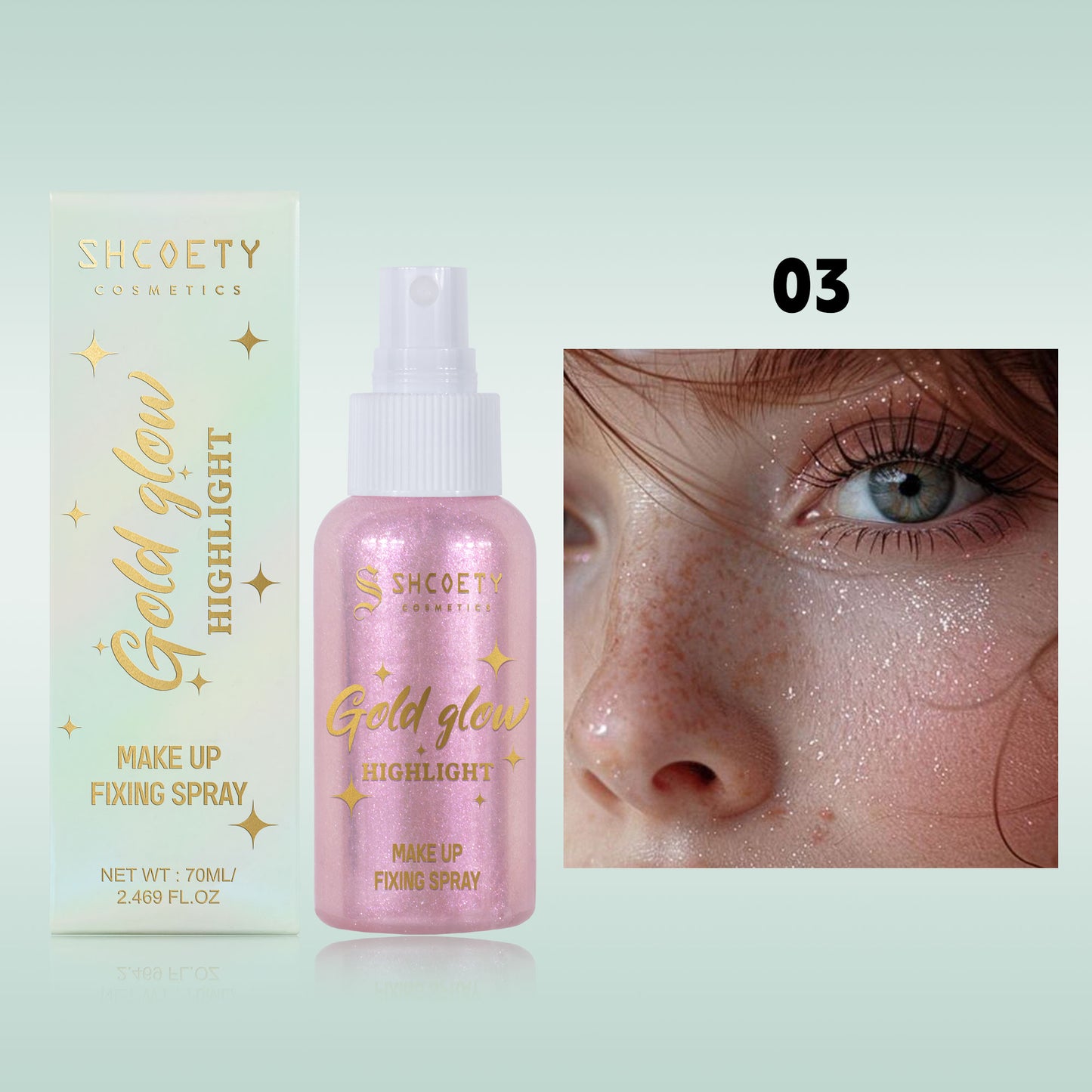 1pcs makeup highlight spray body painting daily use stage plays