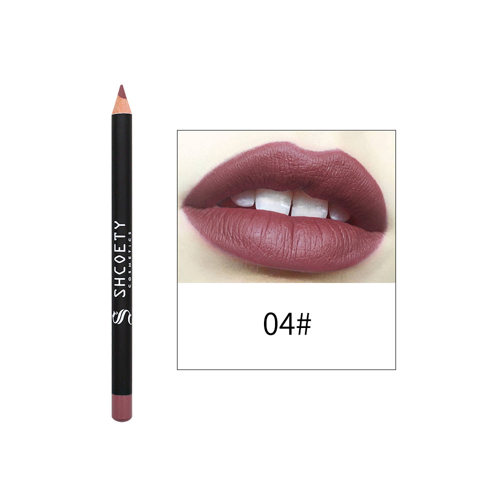 12-teiliges mehrfarbiges Lipliner-Set, wasserfest, schweißfest, langanhaltend und natürlich aussehender Lipliner-Stift, Geschenke zum Valentinstag