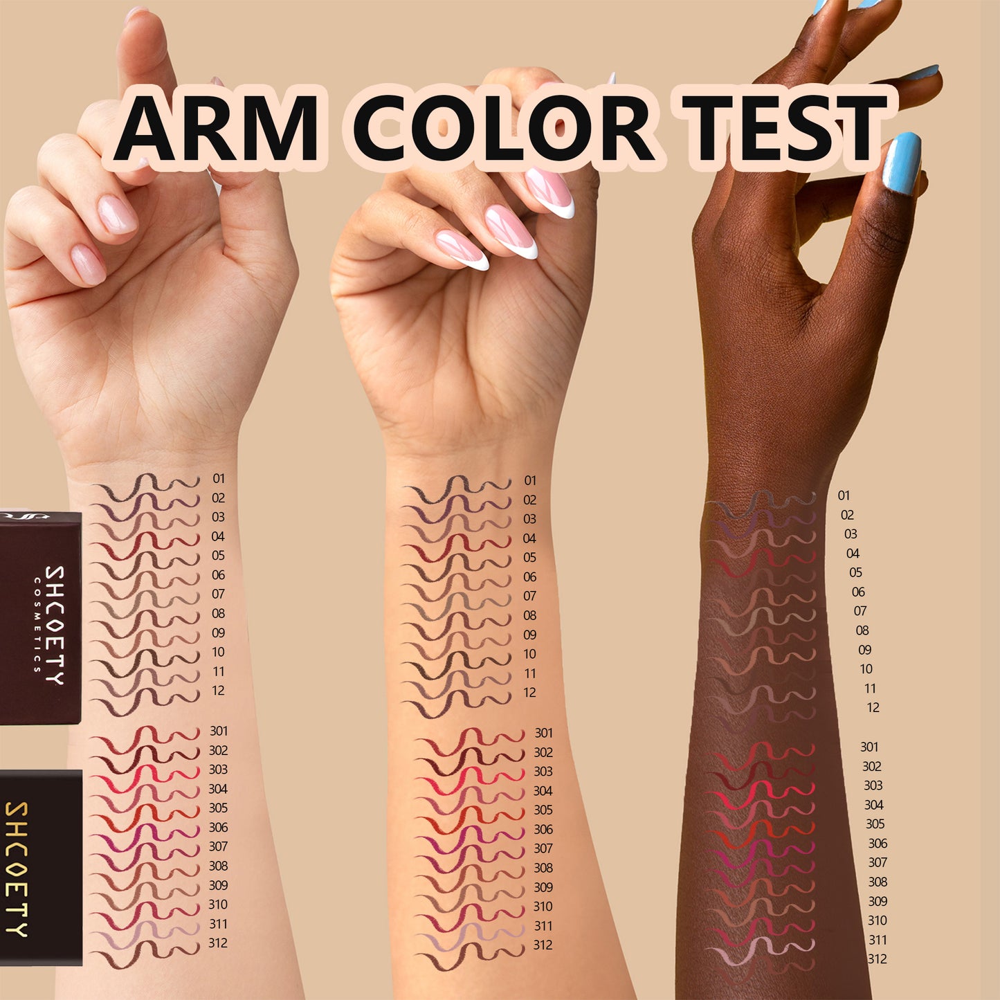 24Pcs lip outline lip liner, 24 colors of matte lip liner lipstick pen set, easy to color and not easy to take off