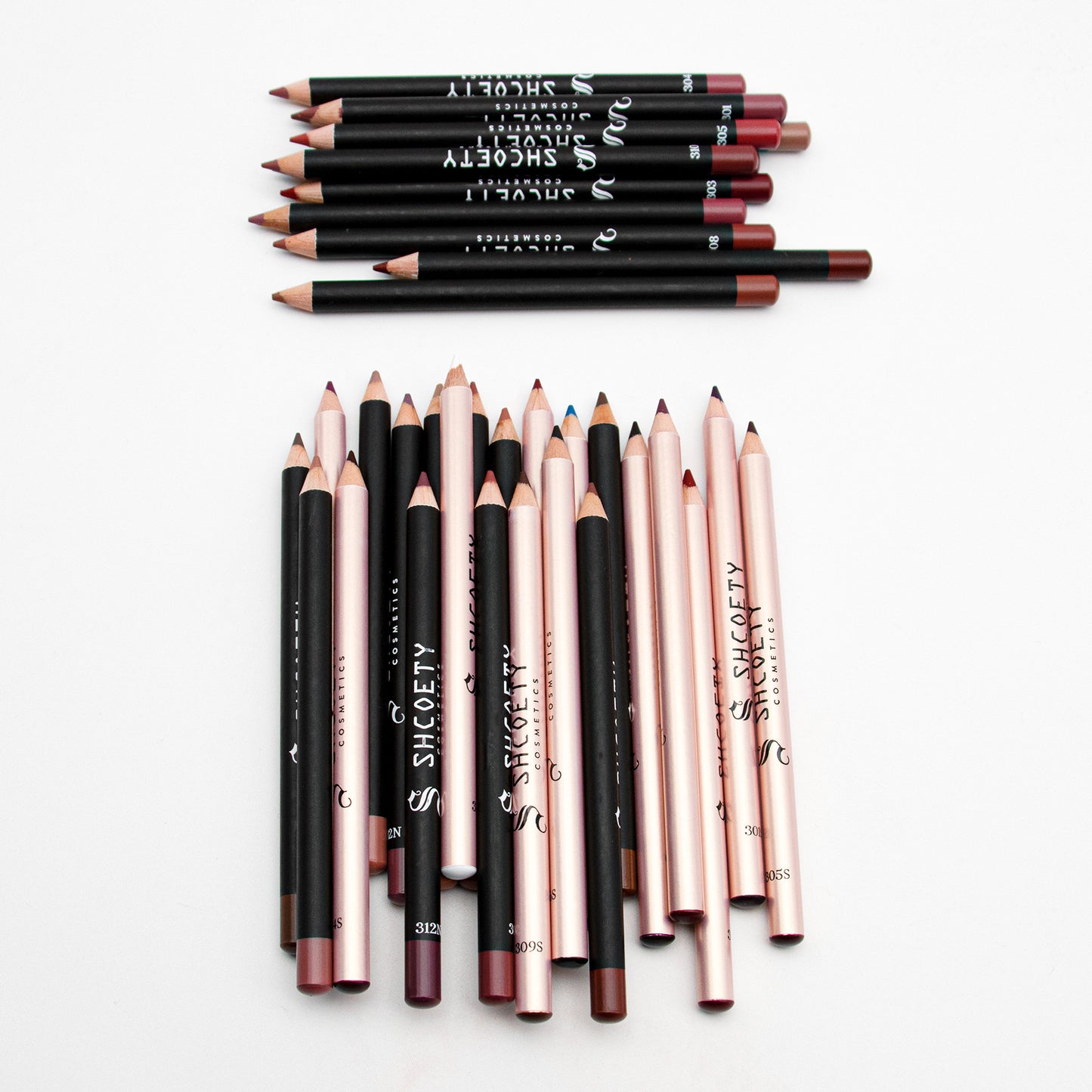 36-teiliges Set mit mattem, wasserfestem Lippenkonturenstift, 3 x 12 Stück/Box, 3 Boxen, Lippenstiftstift, mehrfarbiges, mattes Lippen-Make-up-Geschenkset für Frauen, Make-up-Set als Muttertagsgeschenk