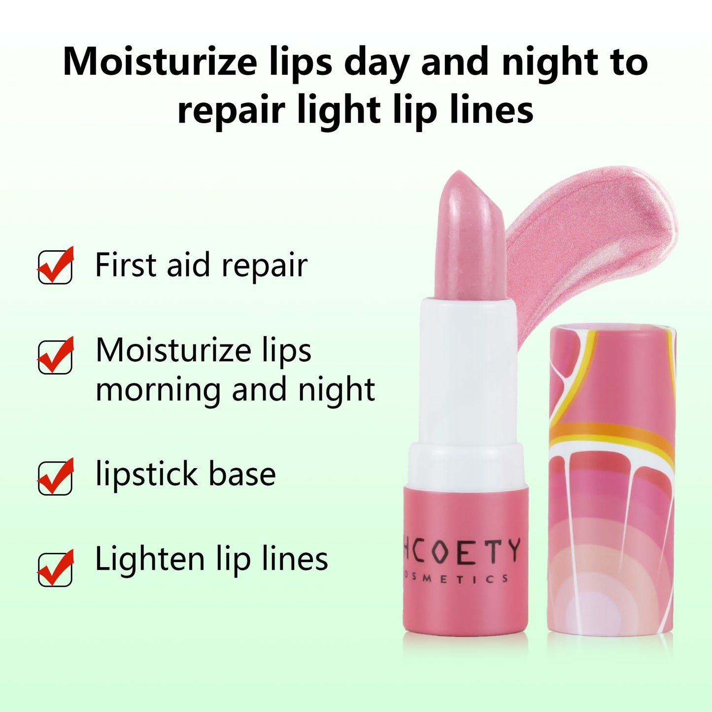 6-teiliges Lippenbalsam-Set mit Fruchtmotiven, feuchtigkeitsspendende, schimmernde Lippenstifte, nährendes Anti-Spritzen-Lippenpflegeset