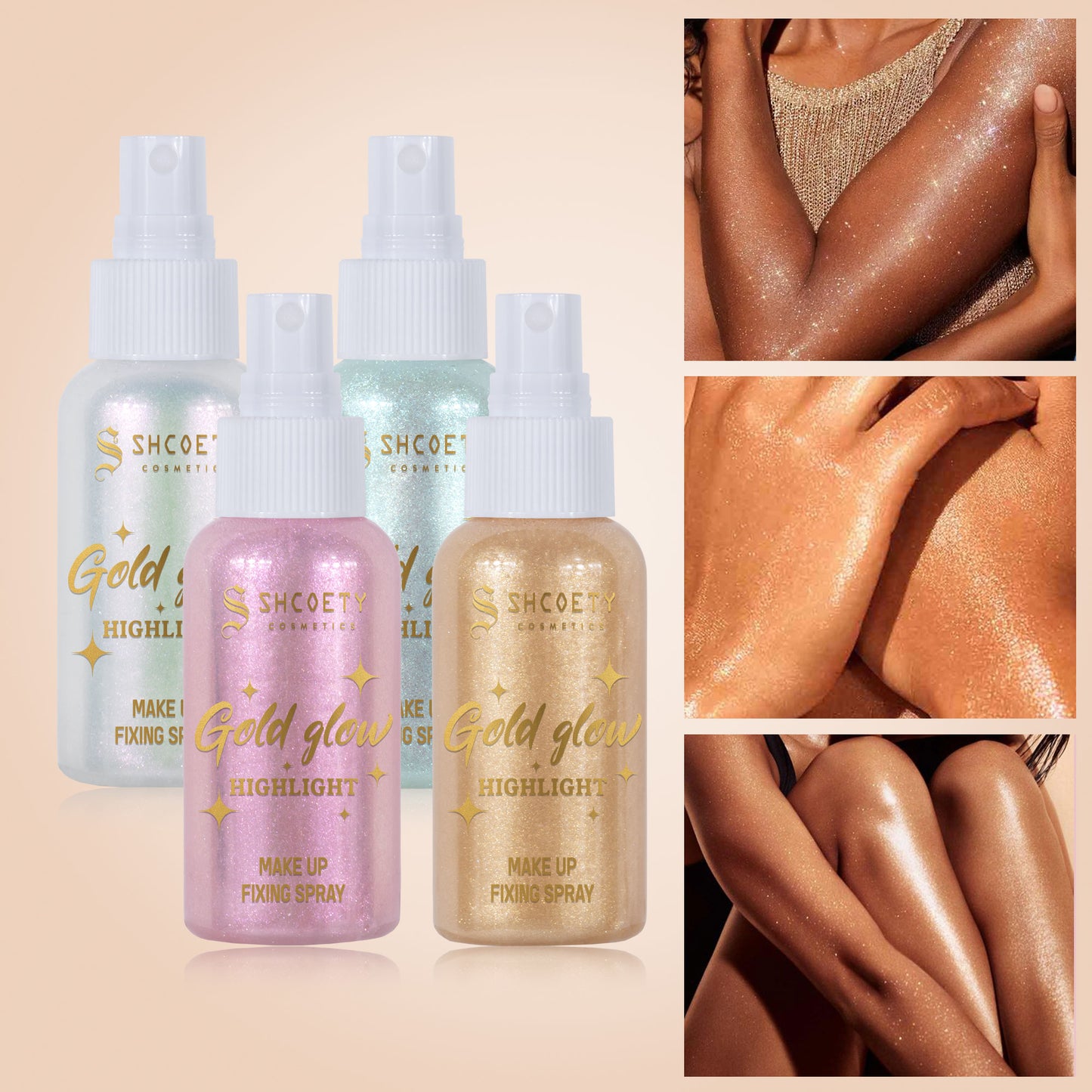 1pcs makeup highlight spray body painting daily use stage plays