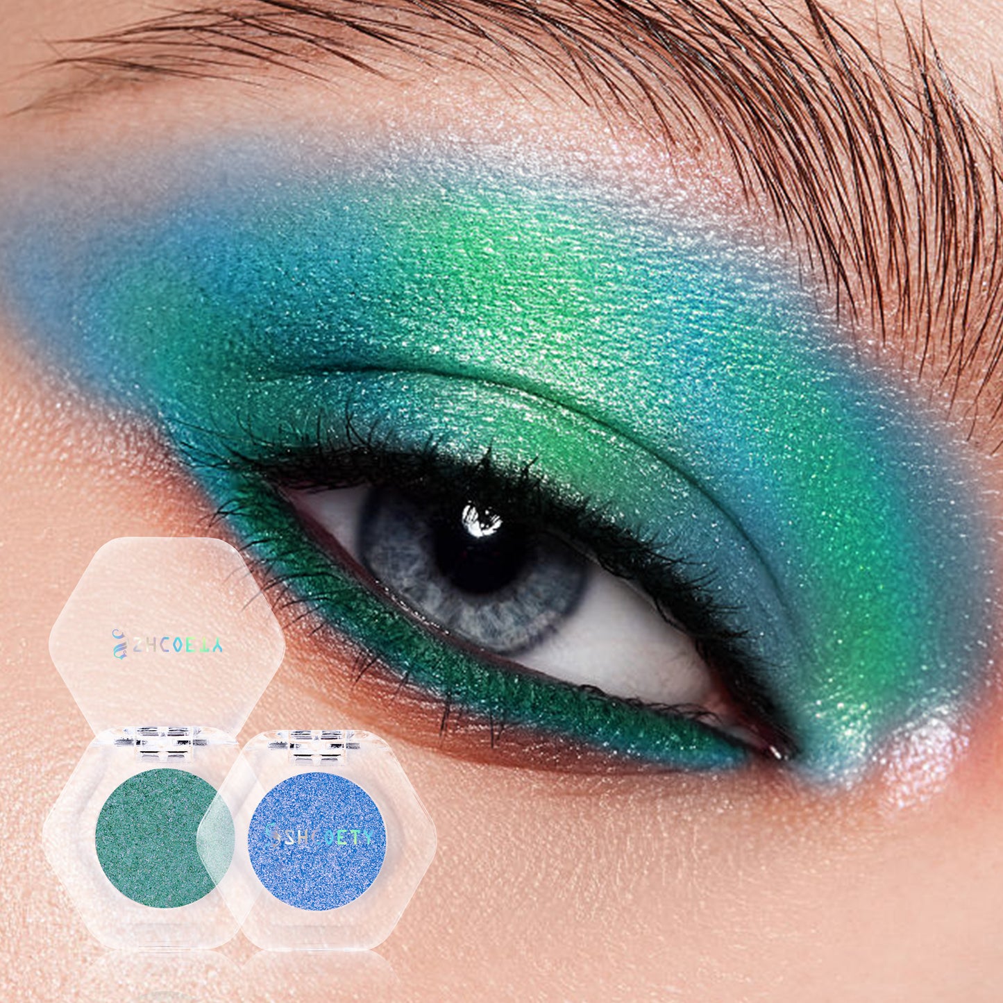 Velvety-soft formula ensures easy blending without fallout, delivering a refined and polished look.