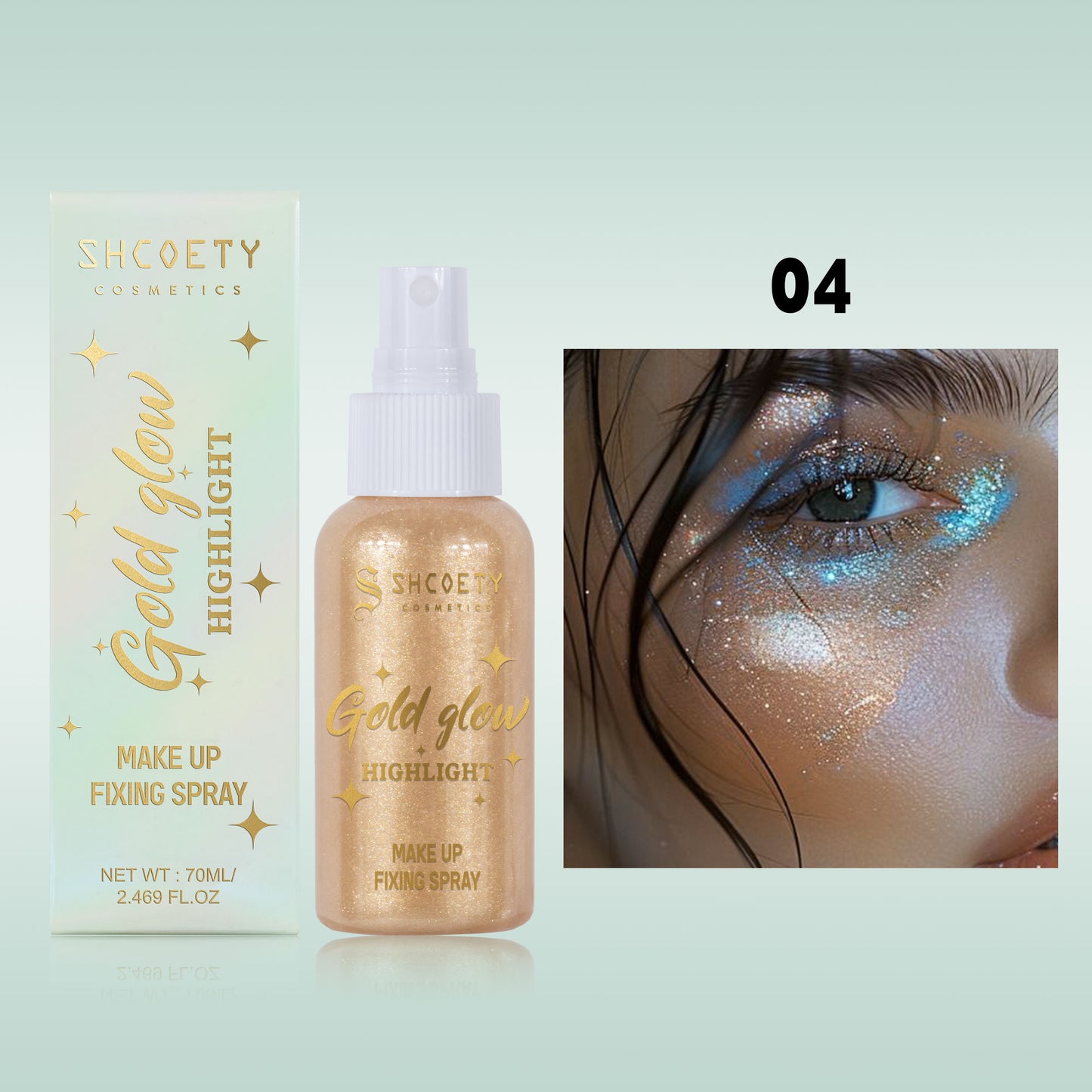 1pcs makeup highlight spray body painting daily use stage plays