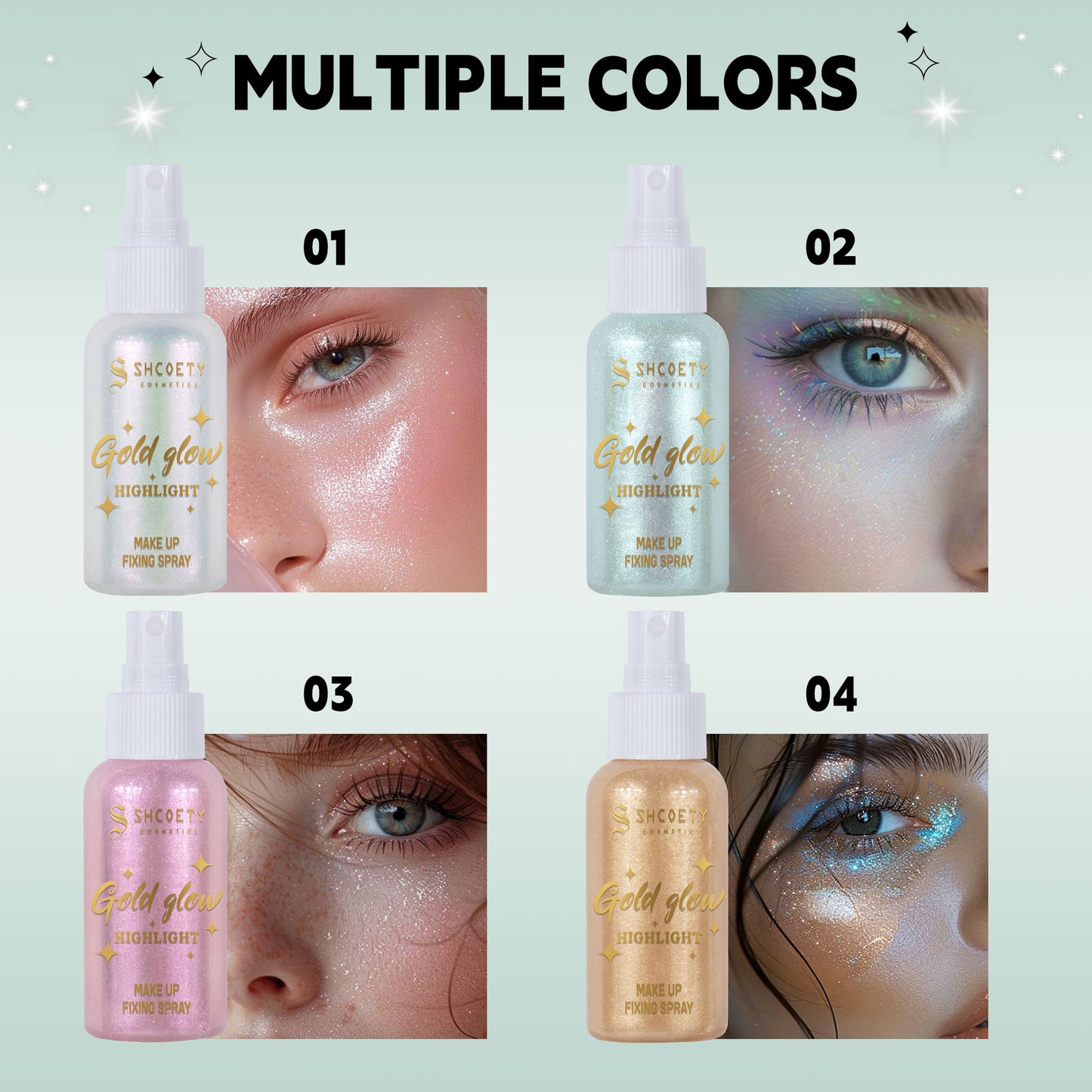 1pcs makeup highlight spray body painting daily use stage plays